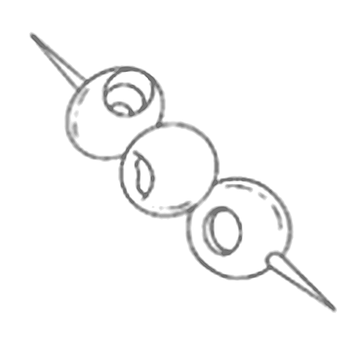 Olive skewer